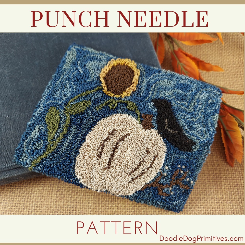 fall punch needle pattern