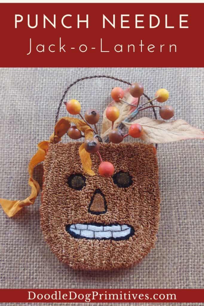 fall punch needle pattern
