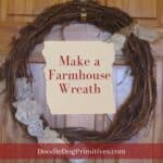 farmhouse wreath diy