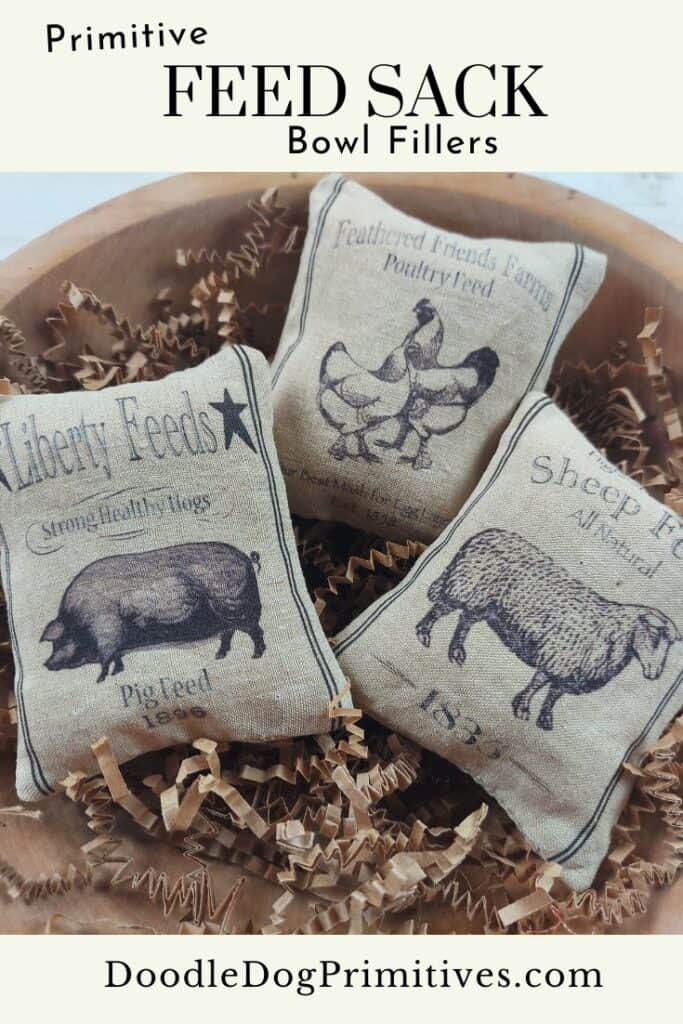 feed sack bowl fillers