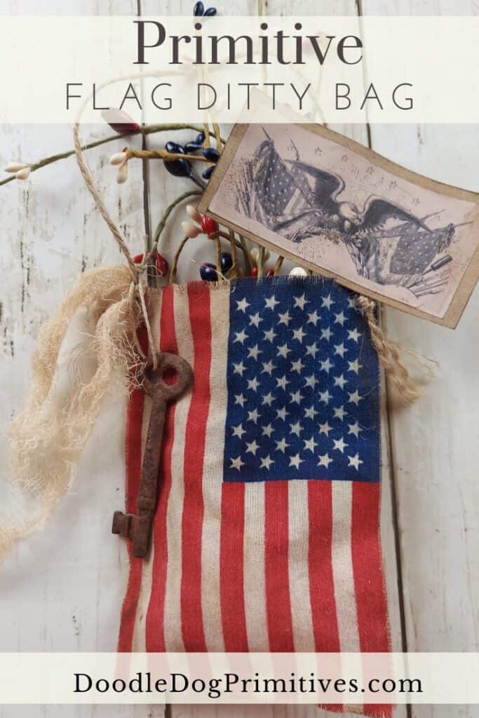 flag ditty bag primitive