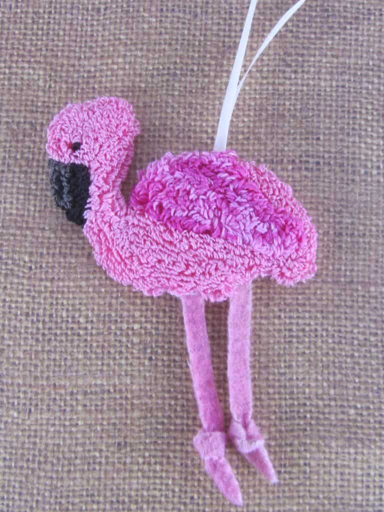 Flamingo Punch Needle Project