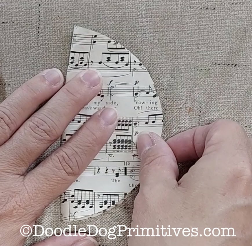 fold circles in half