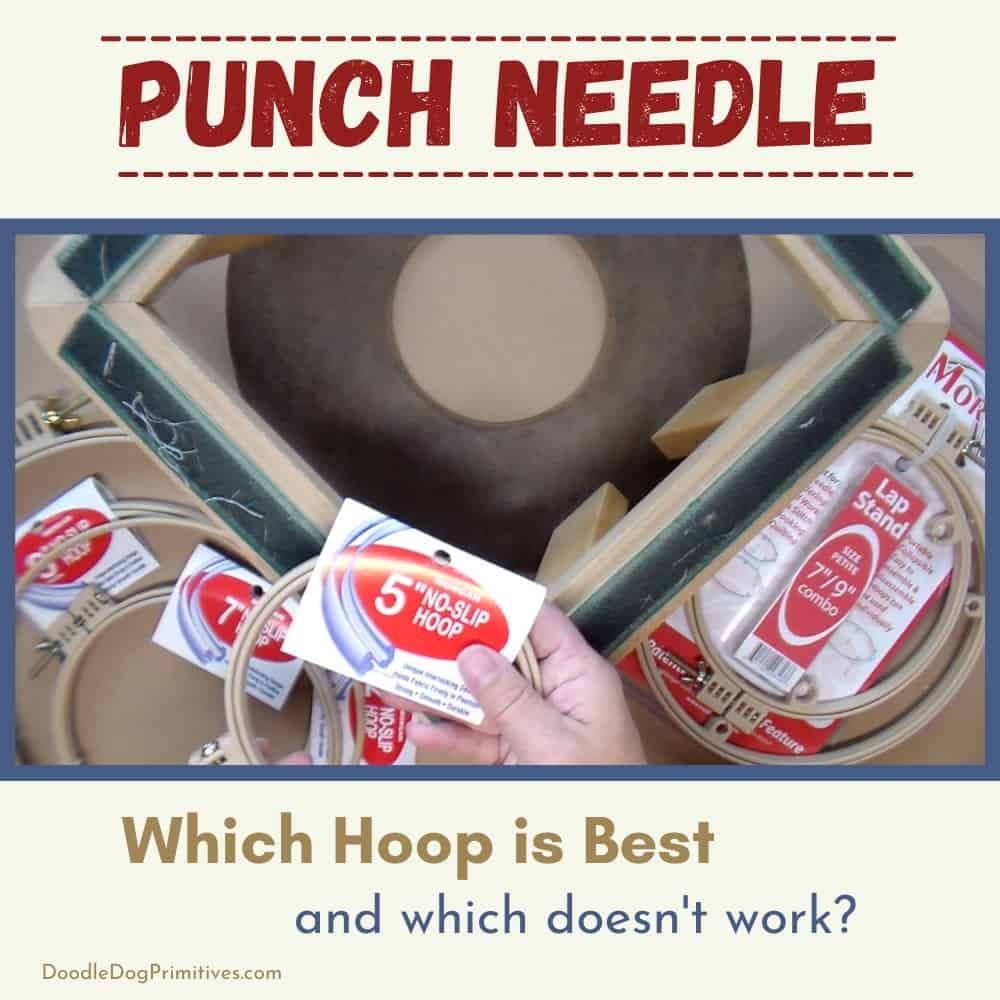 Which Hoop is Best for Punch Needle?