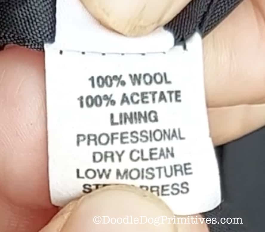 garment label