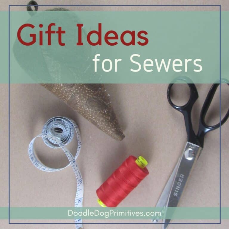 Gift Ideas for Sewers DoodleDog Designs Primitives