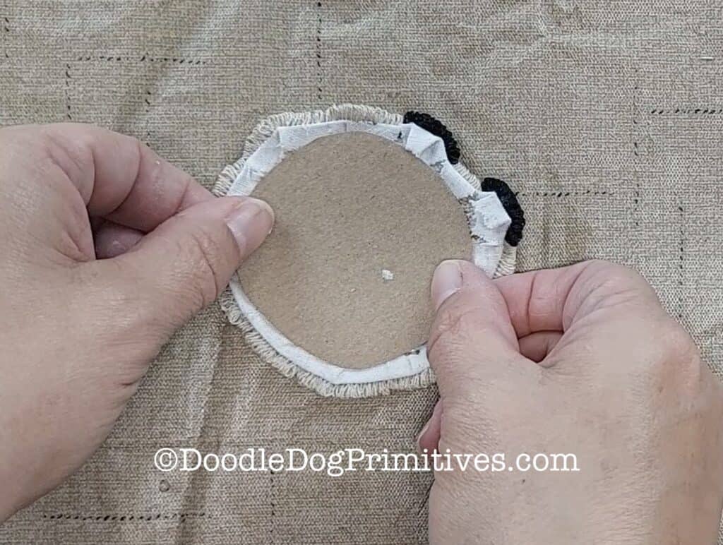 No Sew Punch Needle Ornaments - DoodleDog Designs Primitives