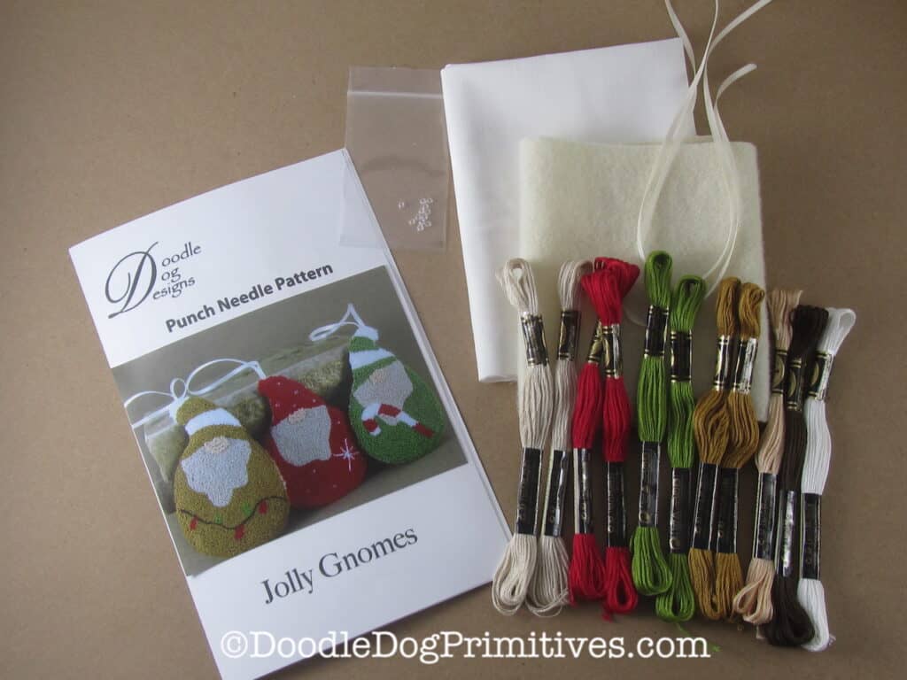 gnome punch needle kit