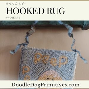 hang hooked rug projects - 1