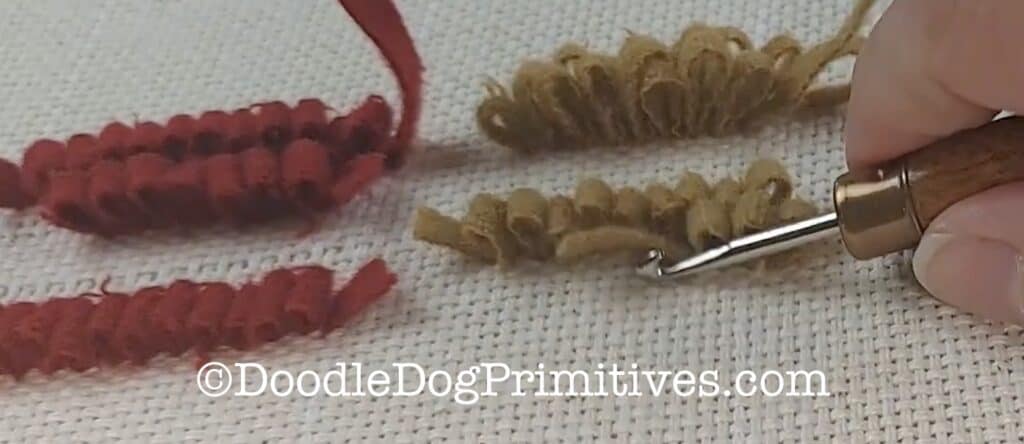 hooked loops vs punched