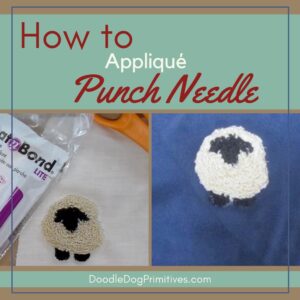Appliqué Punch Needle Projects