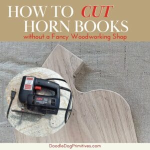how to cut horn books