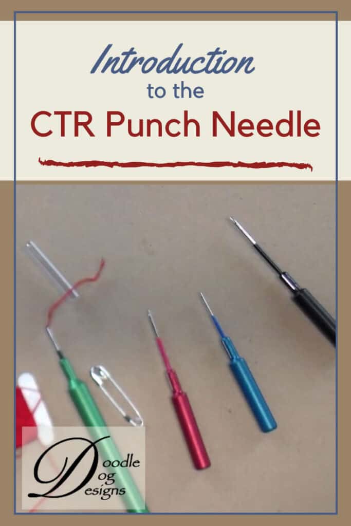 CTR Punch Needle Threader Options - DoodleDog Primitives