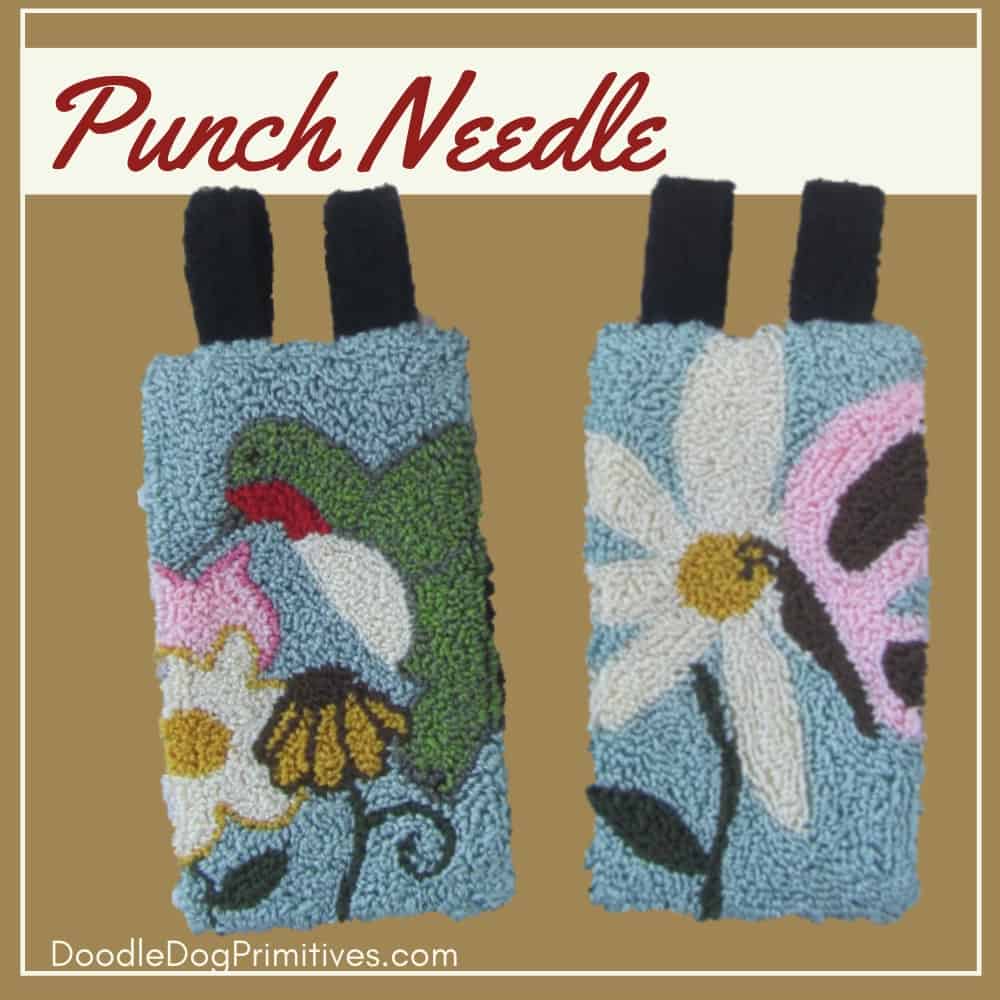 may june banners punch needle pattern