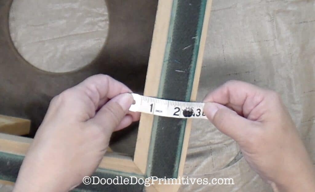 DIY Gripper Strip Frame Cozy Cover - DoodleDog Designs Primitives