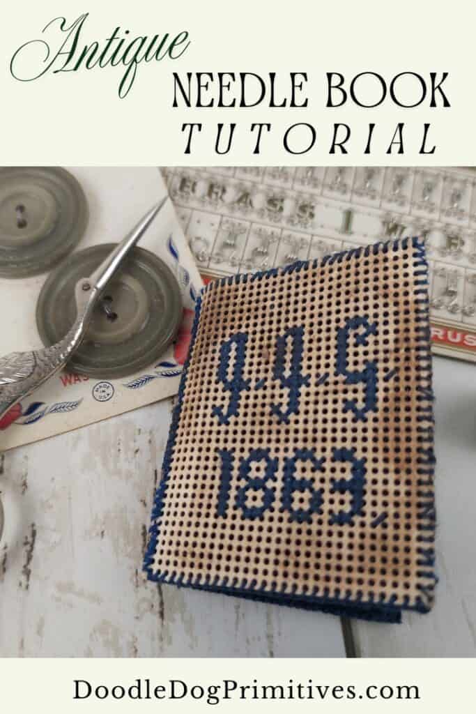 primitive needle book