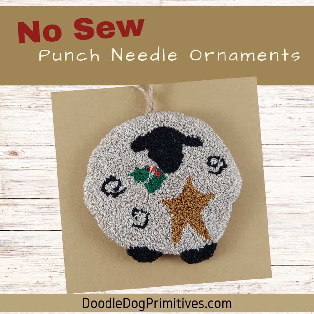 How to Make a Punch Needle Threader - DoodleDog Designs Primitives