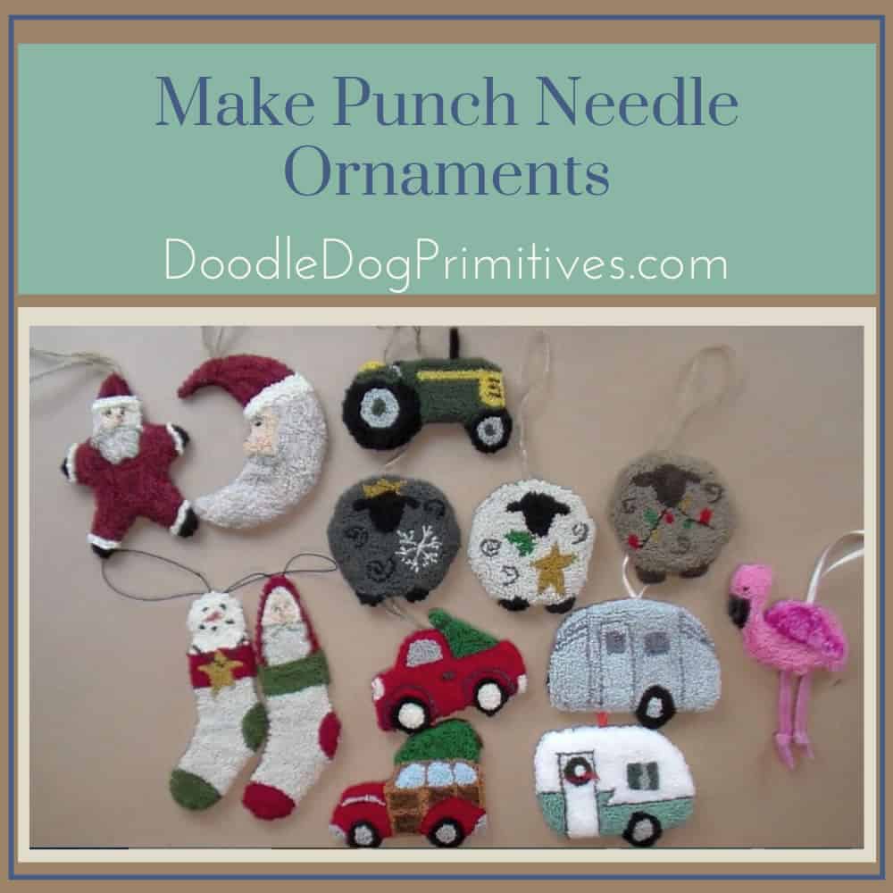 Make a Punch Needle Ornament