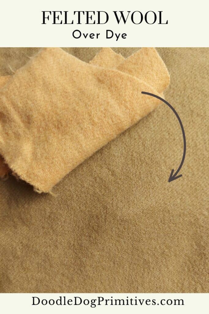 over dye wool 