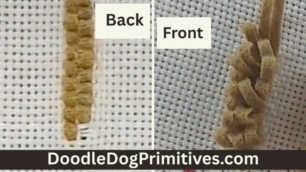 oxford punch needle punching