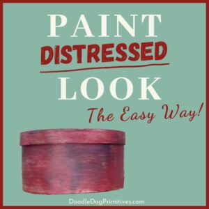 Paint a Distressed Look