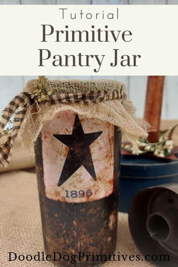 pantry jar tutorial