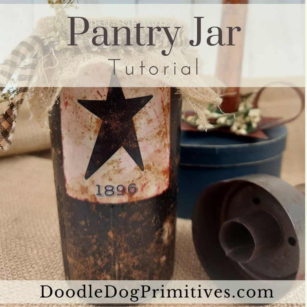 pantry jar tutorial