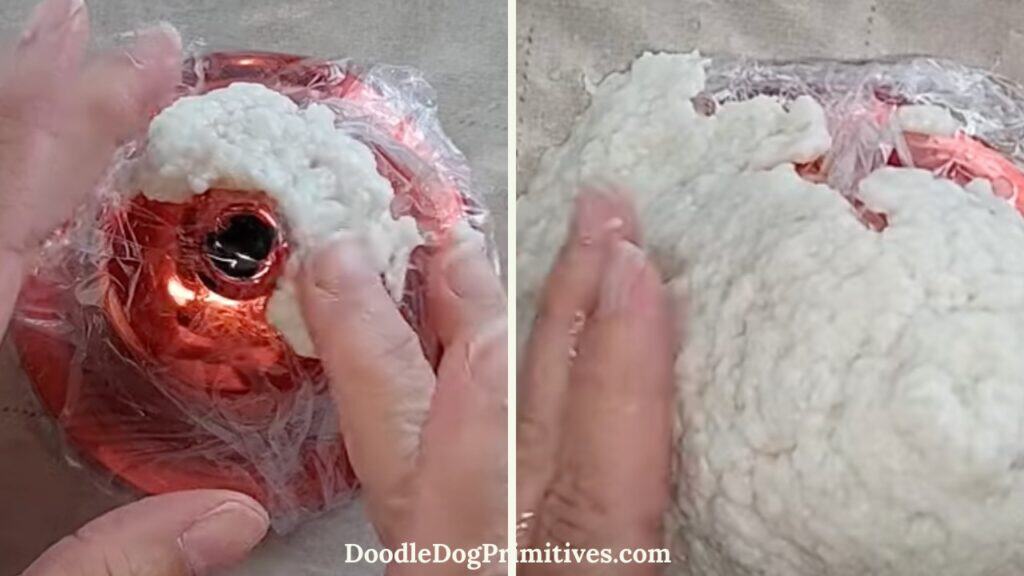 paper mache bell cover
