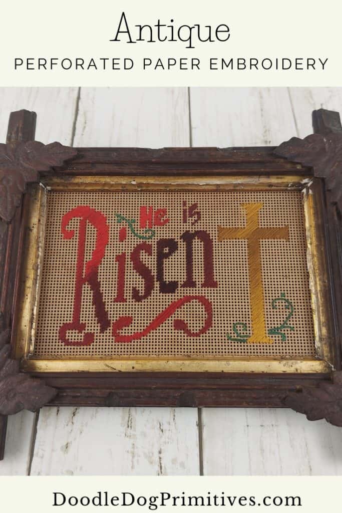 perforated paper embroidery