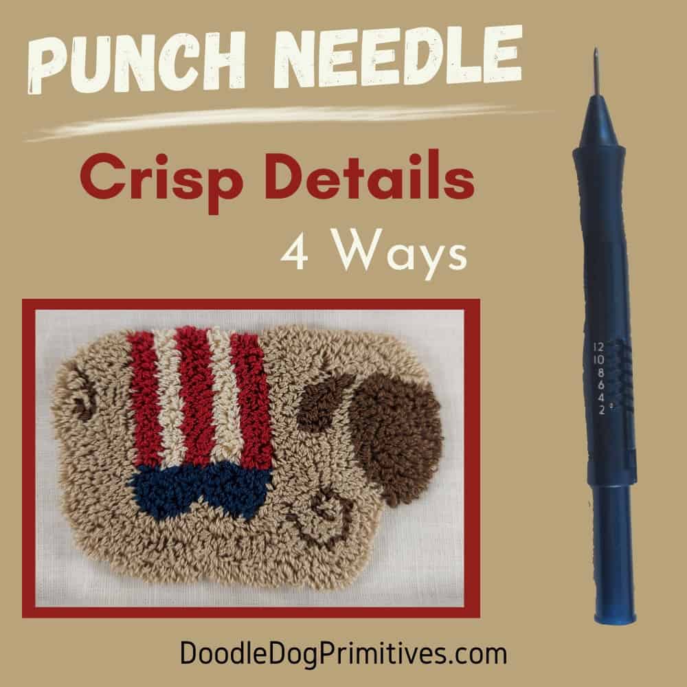 CTR Punch Needle Threader Options - DoodleDog Primitives