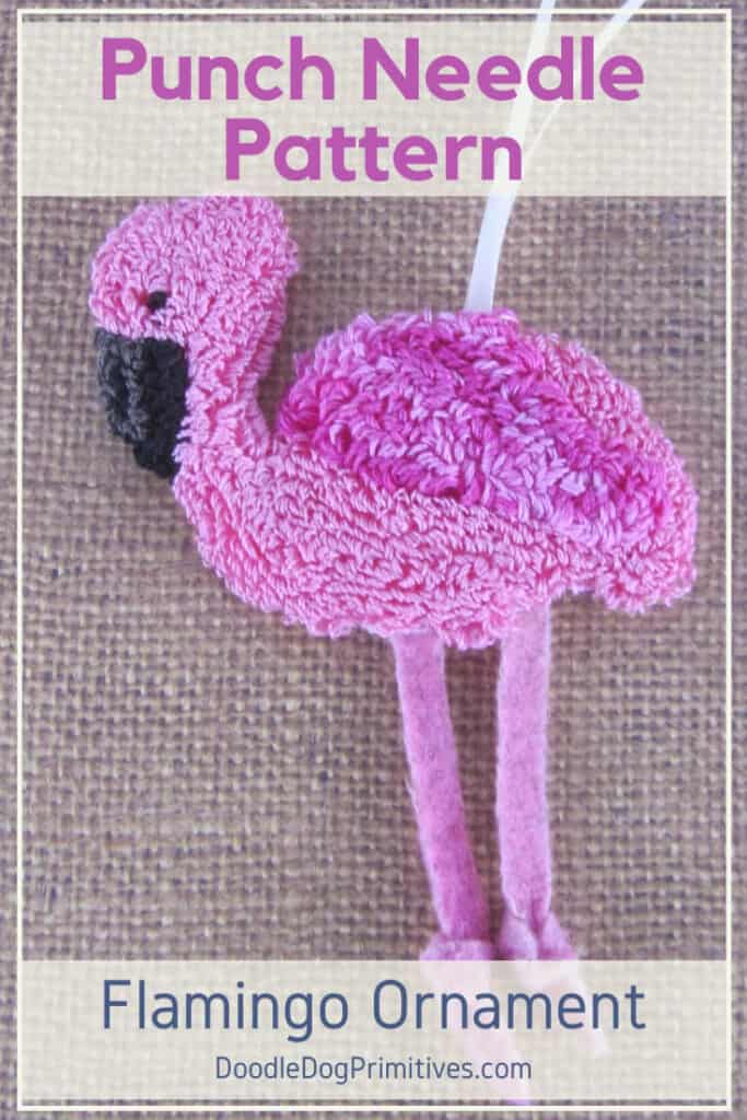 Flamingo Punch Needle Pattern