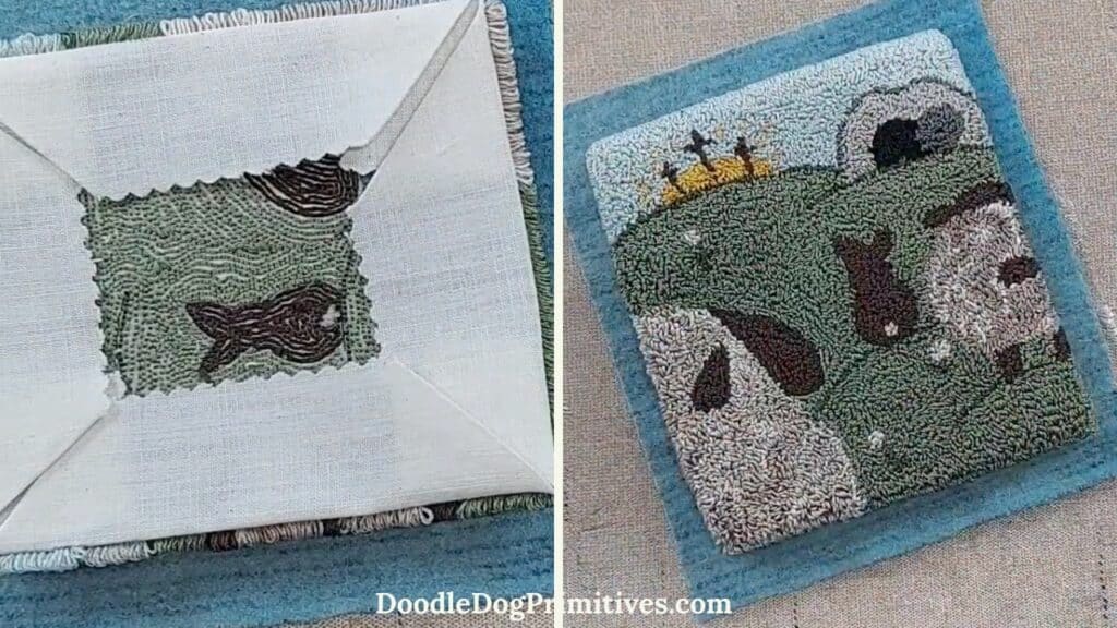 prepare punch needle