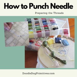prepare the threads