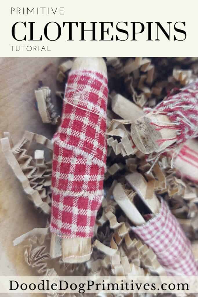 primitive clothes pins
