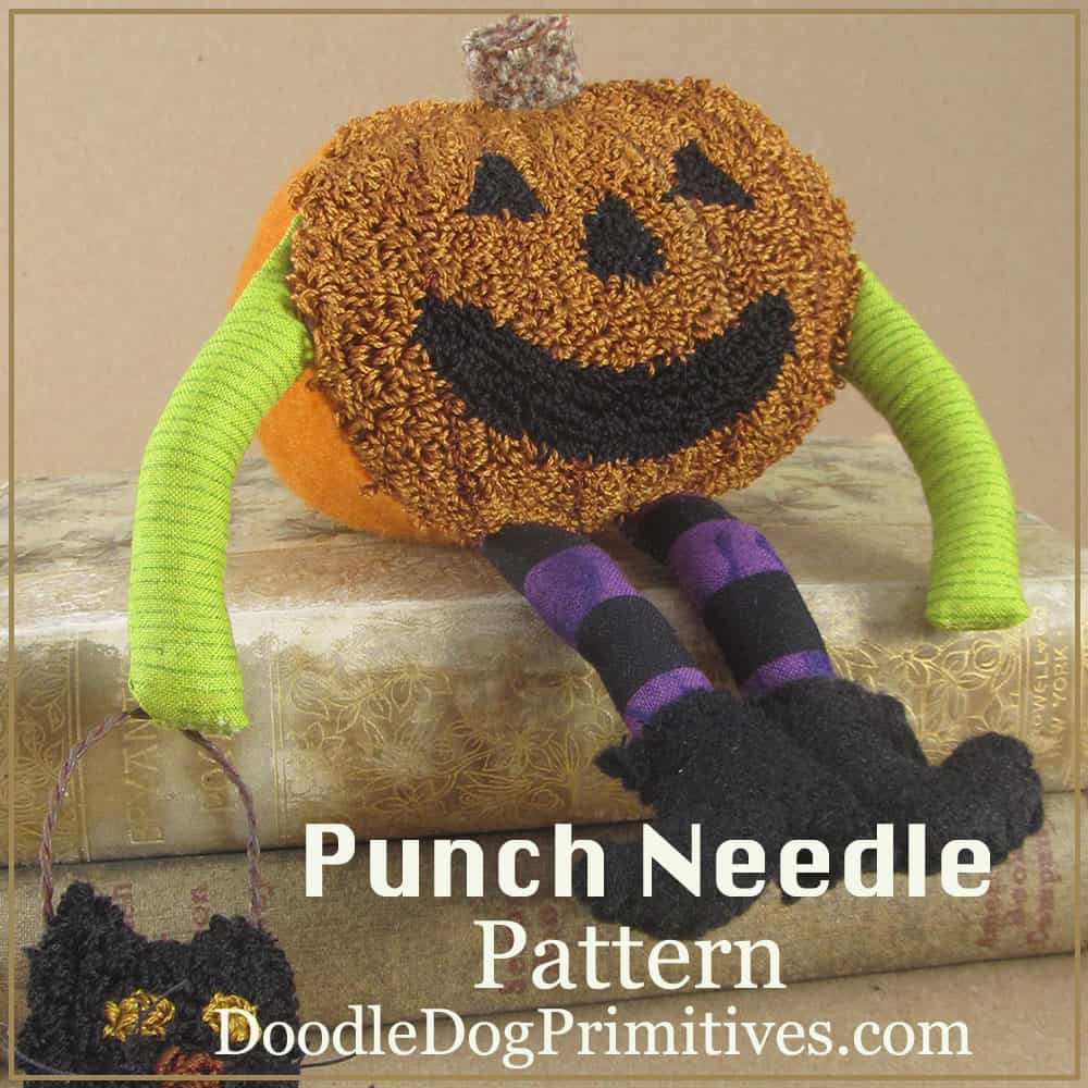 Fall Punch Needle Pattern Roundup - DoodleDog Designs Primitives