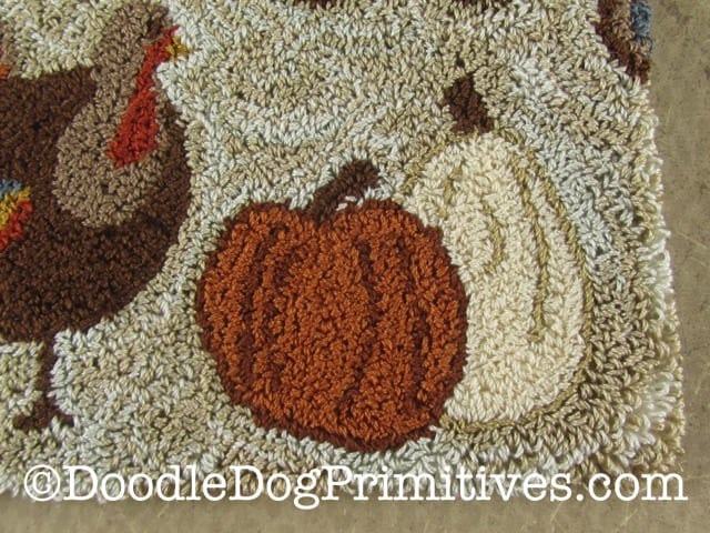 Primitive punched pumpkins