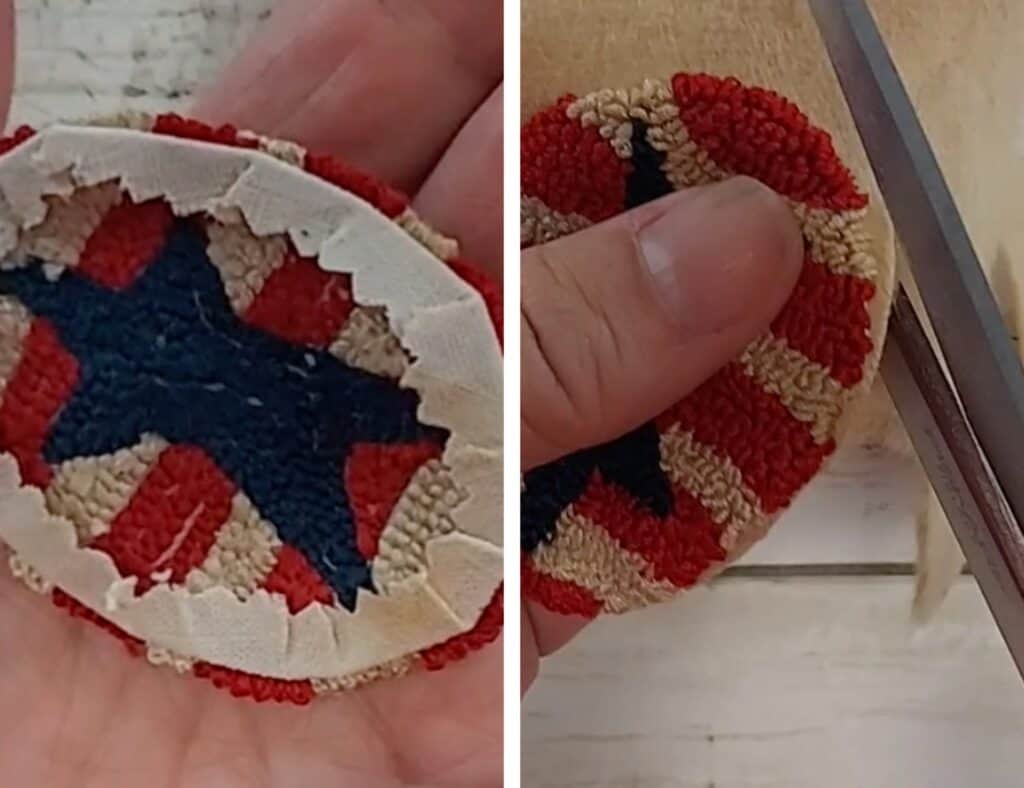 prepare the punched piece for finishing