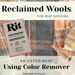 reclaimed wool experiment