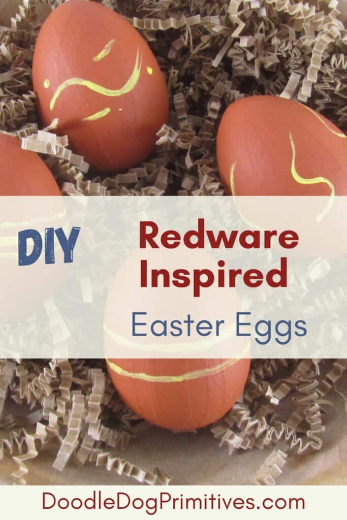 Redware Eggs DIY