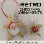 retro christmas ornaments