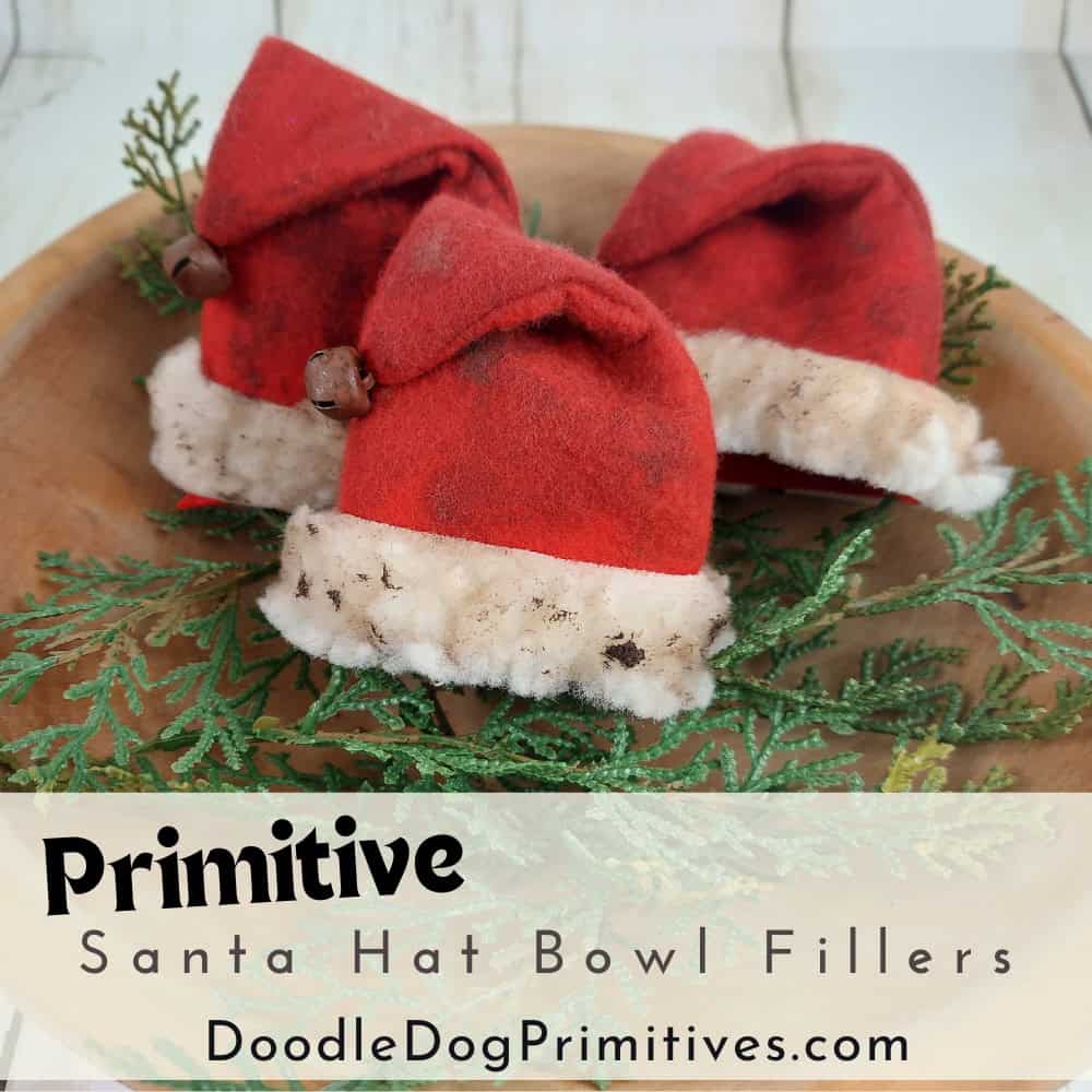 santa hat bowl fillers