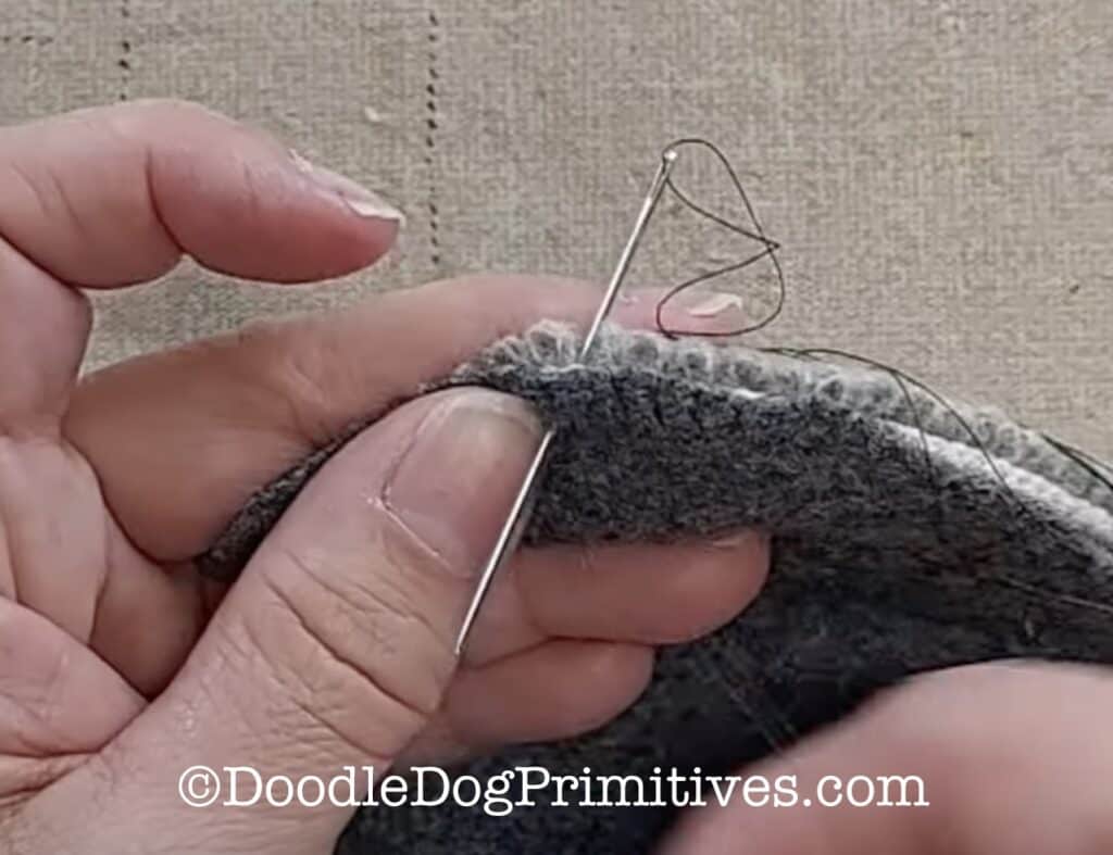 sew on bowl filler backing