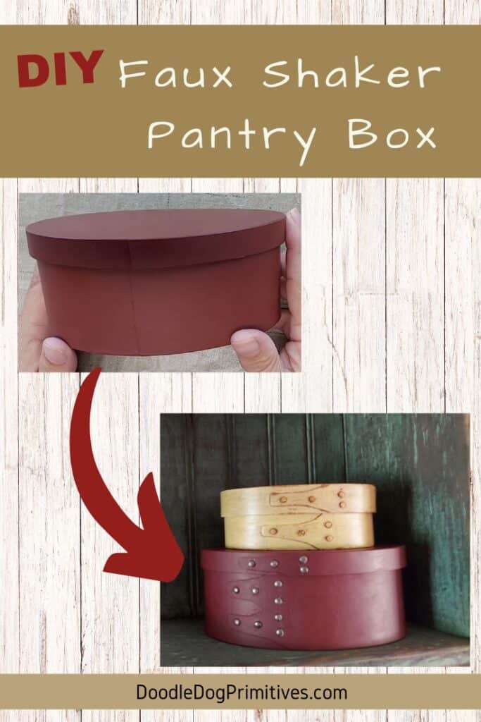 shaker pantry box 