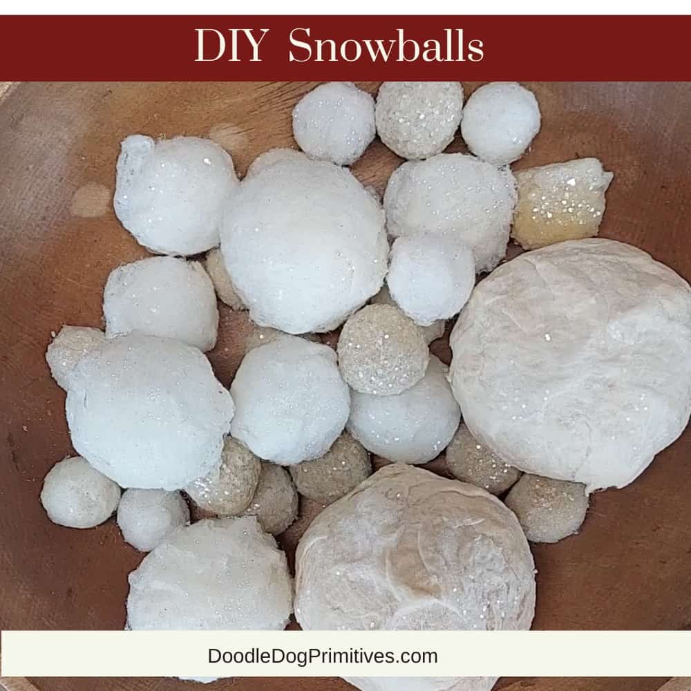DIY Indoor Snowballs
