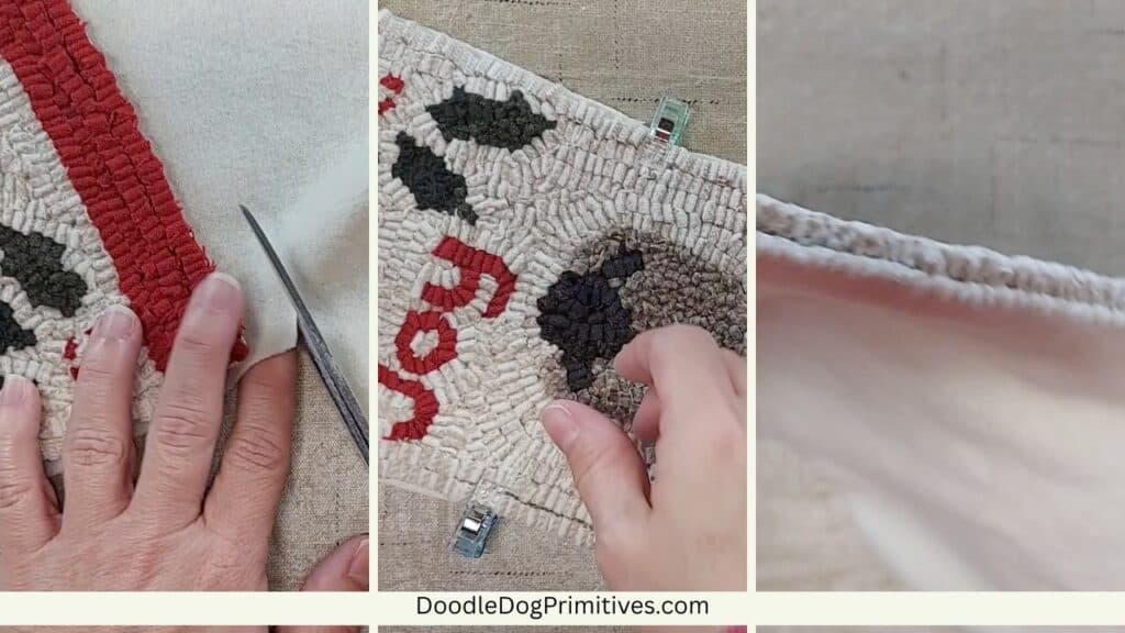 stocking backing