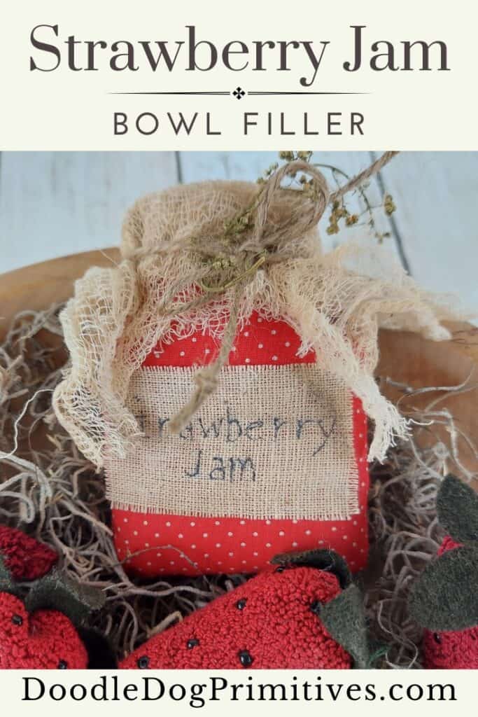 strawberry jam jar 