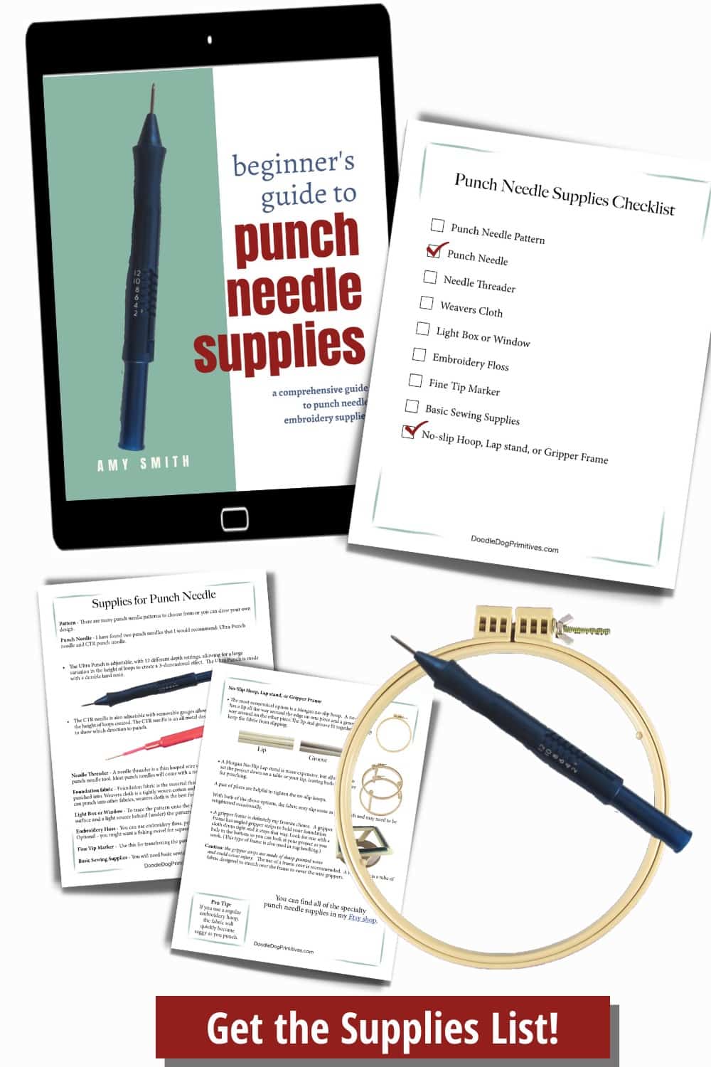 punch needle supplies