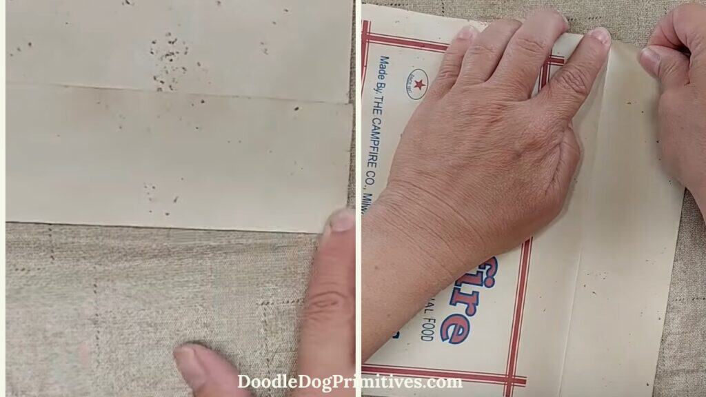 tear paper label
