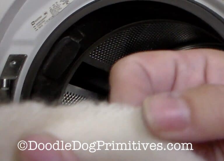Felt Wool in a Front Load Washing Machine DoodleDog Primitives