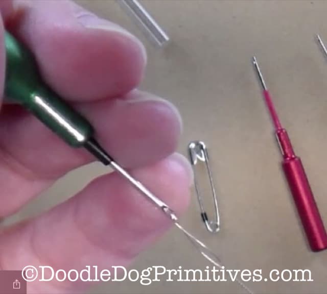 CTR Punch Needle Threader Options - DoodleDog Primitives